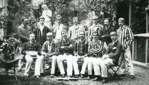 Conan Doyle and touring cricket team